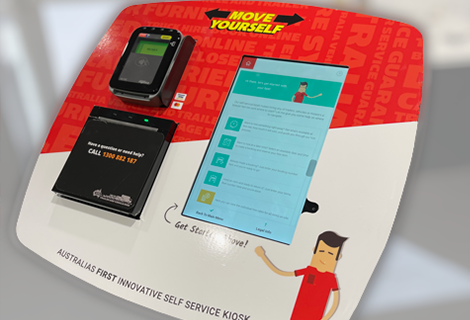 Our self-service hire kiosk